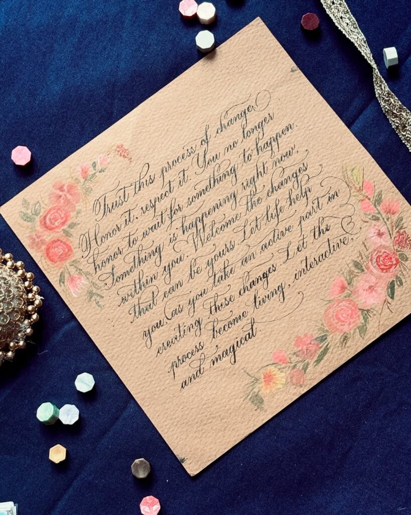 copperplate calligraphy